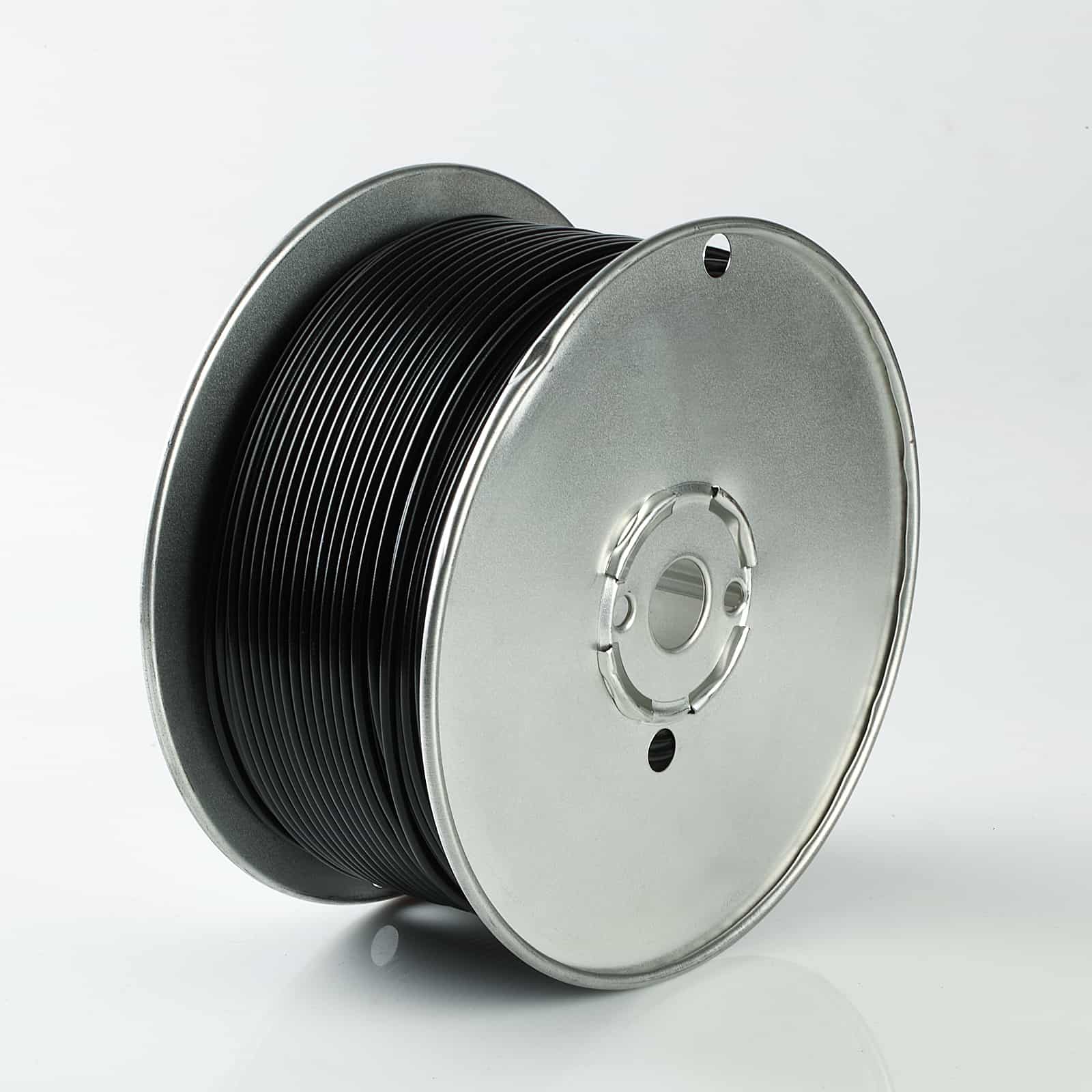 16 Gauge Primary Wire – 500 Ft Spool – Black – Pure Stranded Copper – Made In USA