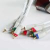Sdigital HDTV Component RCA Set Gold Plated Video/Audio Cable MFX-RGB3
