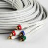 Sdigital HDTV Component RCA Set Gold Plated Video/Audio Cable MFX-RGB18