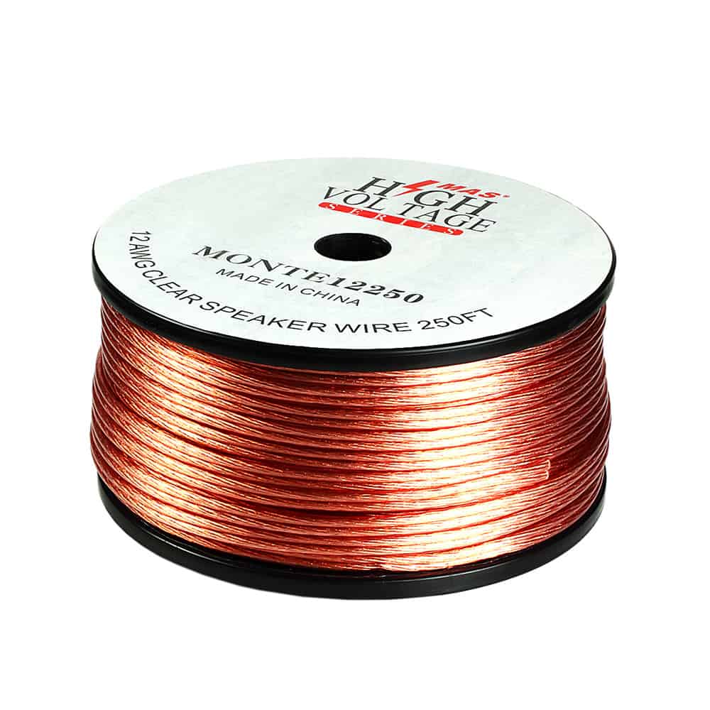 Car Home Audio Speaker Wire Cable 12 Gauge 250 ft 12AWG ...