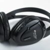 Single one channel IR Infrared headphone Wireless Headphone Black MTV-HEF1 - Image 2